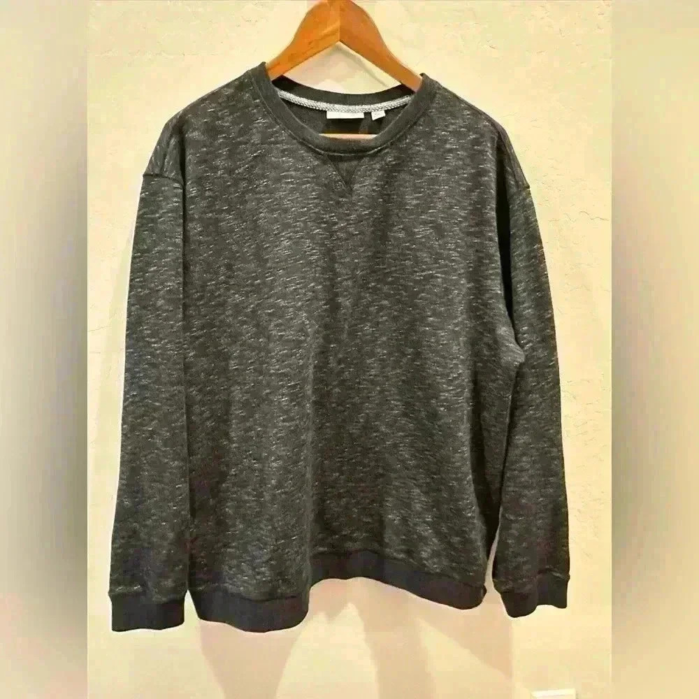 Rowm Men's Long-Sleeve Shirt XXL Dark Heather Grey